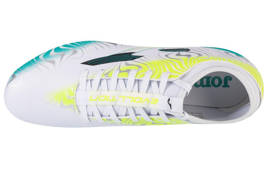 Joma Evolution 24 EVOW AG, Mens White Football Cleats