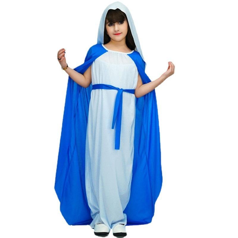 Virgin Mary stage costume masquerade party costume halloween cosplay costume