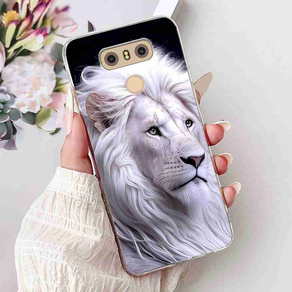 Para LG G6+ 5.7" Funda Diseño de Moda Patrones Silicona Suave TPU Cubierta Para LG G6+Plus LG G6 H870 H873 Fundas de Teléfono Resistentes a Golpes
