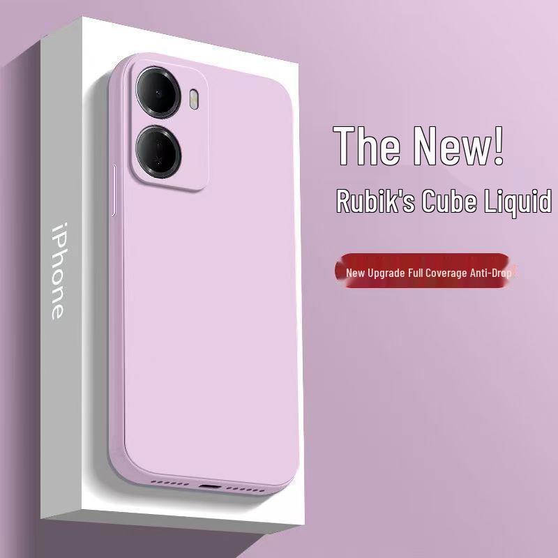 Redmi R70m Phone Case: Solid Color, Liquid Full Coverage, Anti-drop, Silicone Soft Case