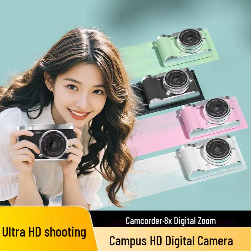 Vintage HD Dual Camera Portable Student Travel Camera