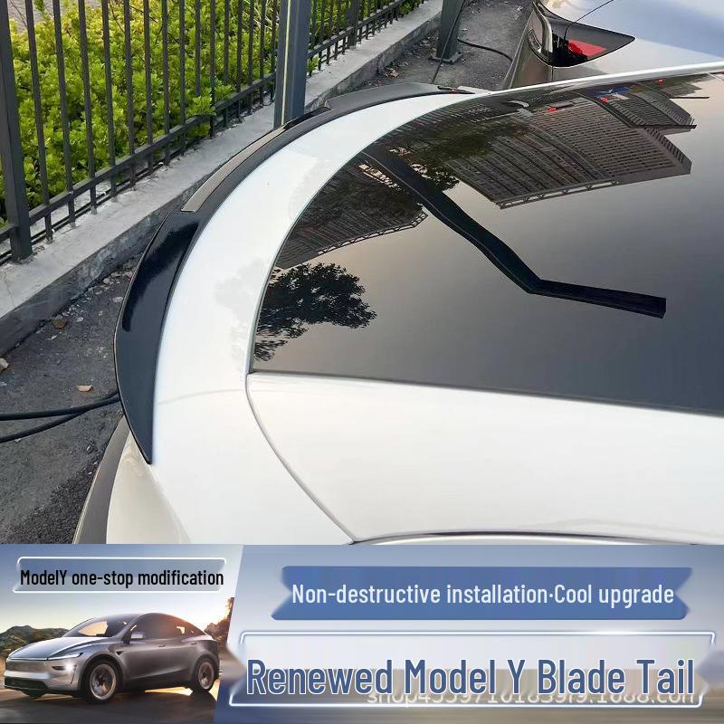 Compatible Rear Wing for 2025 Refreshed Tesla Model Y Performance