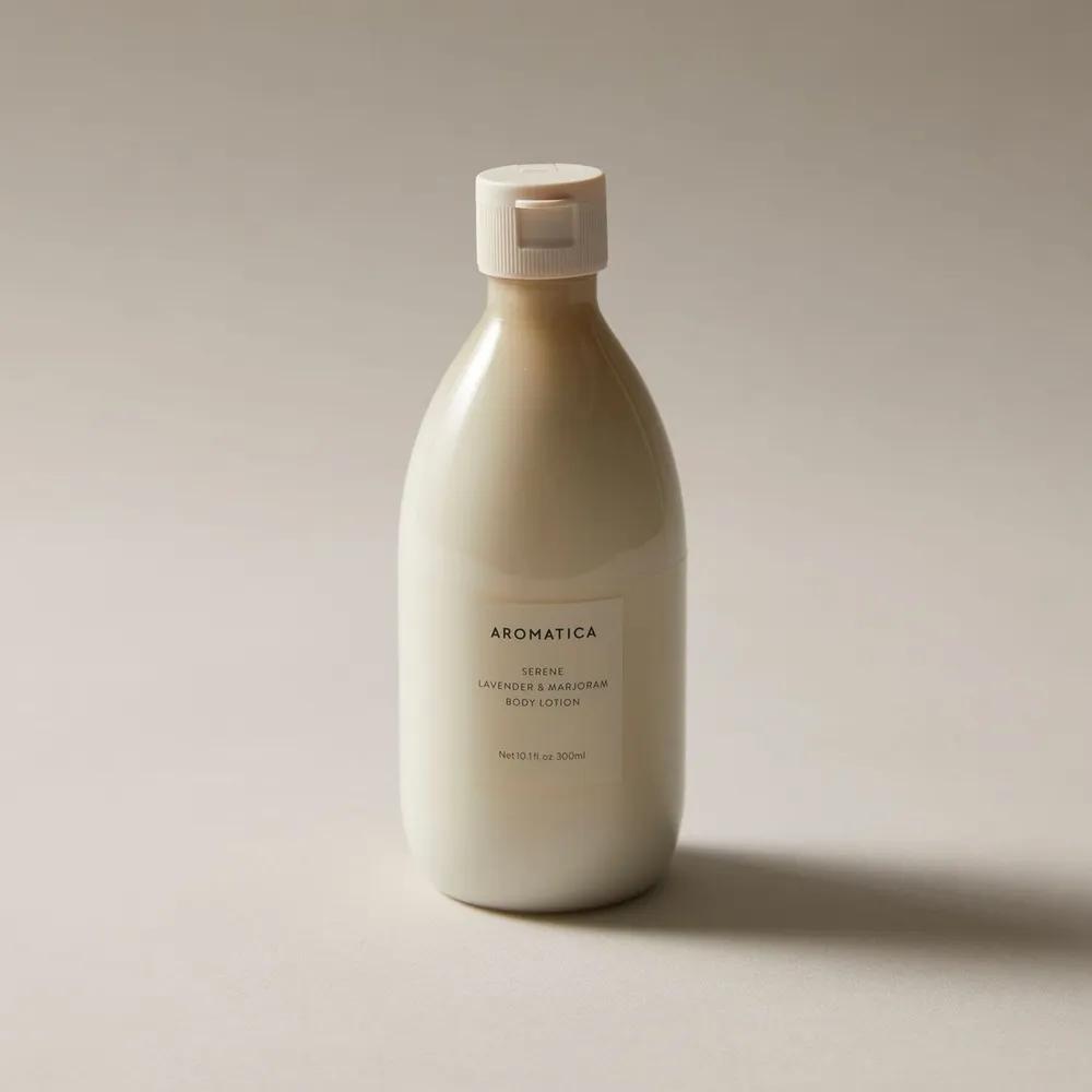 AROMATICA Seren Body Set of 2 (Wash 300ml + Lotion 300ml) Lavender Marjoram Scent
