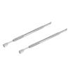 2 Set Cuticle Pusher Set Dead Skin Removal Versatile Cuticle Pusher Nail Polisher Finger Divider for