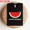 This Is Not A Watermelon Funny T Shirt Mens Womens Tees Top Printed Palestine Map 100% Cotton Tee Top