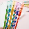 30Pcs/Set Pencil Cover Assorted Colors Clear Vent Hole Heavy Duty Mini Protective Plastic Kids Wooden Pencil Extender School Supplies