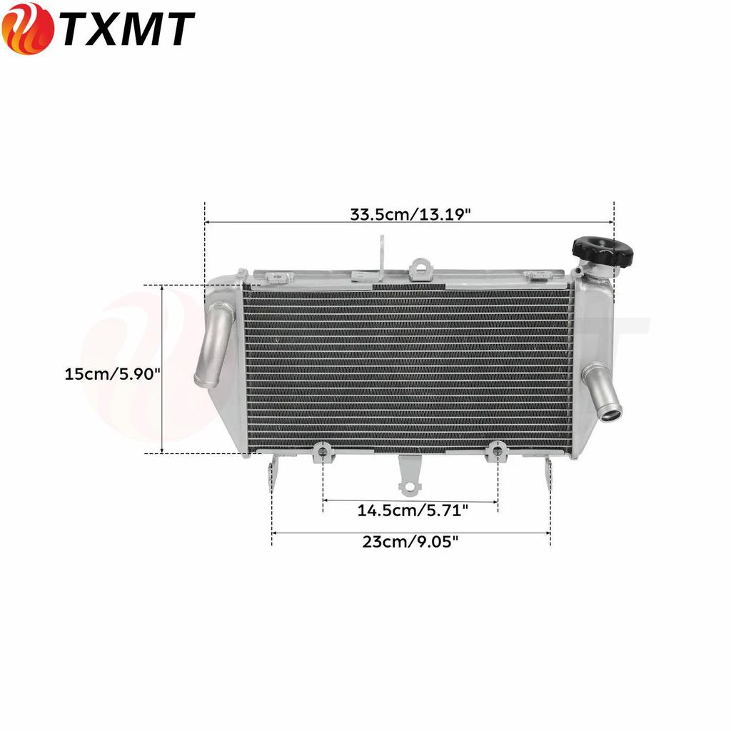 Yamaha MT-03/MT-25 2016-2023 Motorcycle Radiator Assembly
