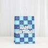 StoBag dog paw gift wrapping bags happy birthday packaging bags for sweets kraft paper treat bags pet party supplies candy favor