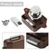 Zinc Alloy Catch Lock RV Shaking Button Cabinet Camper Caravan Catch Cupboard Door Knob All Kinds Of Furniture