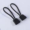 2Pc Scuba Diving Diver Hose Clip Retainer Holder Elastic Rope Fixing Bungee Rope Shock Cord Tie Down Strap Replacement Accessory