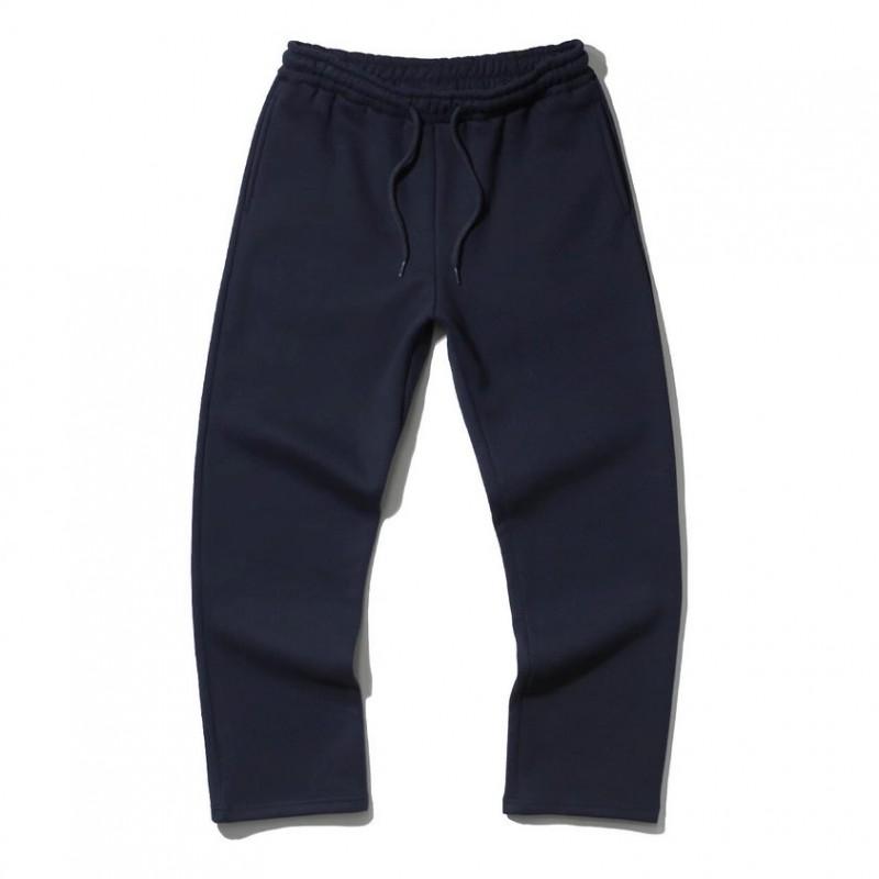 Unisex Fleece Jogger Pants Winter Thick Warm Loose Fit Casual Streetwear Sweatpants Men Women