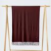 Autumn and winter new monochrome scarf cashmere scarf men and women couples scarf versatile shawl