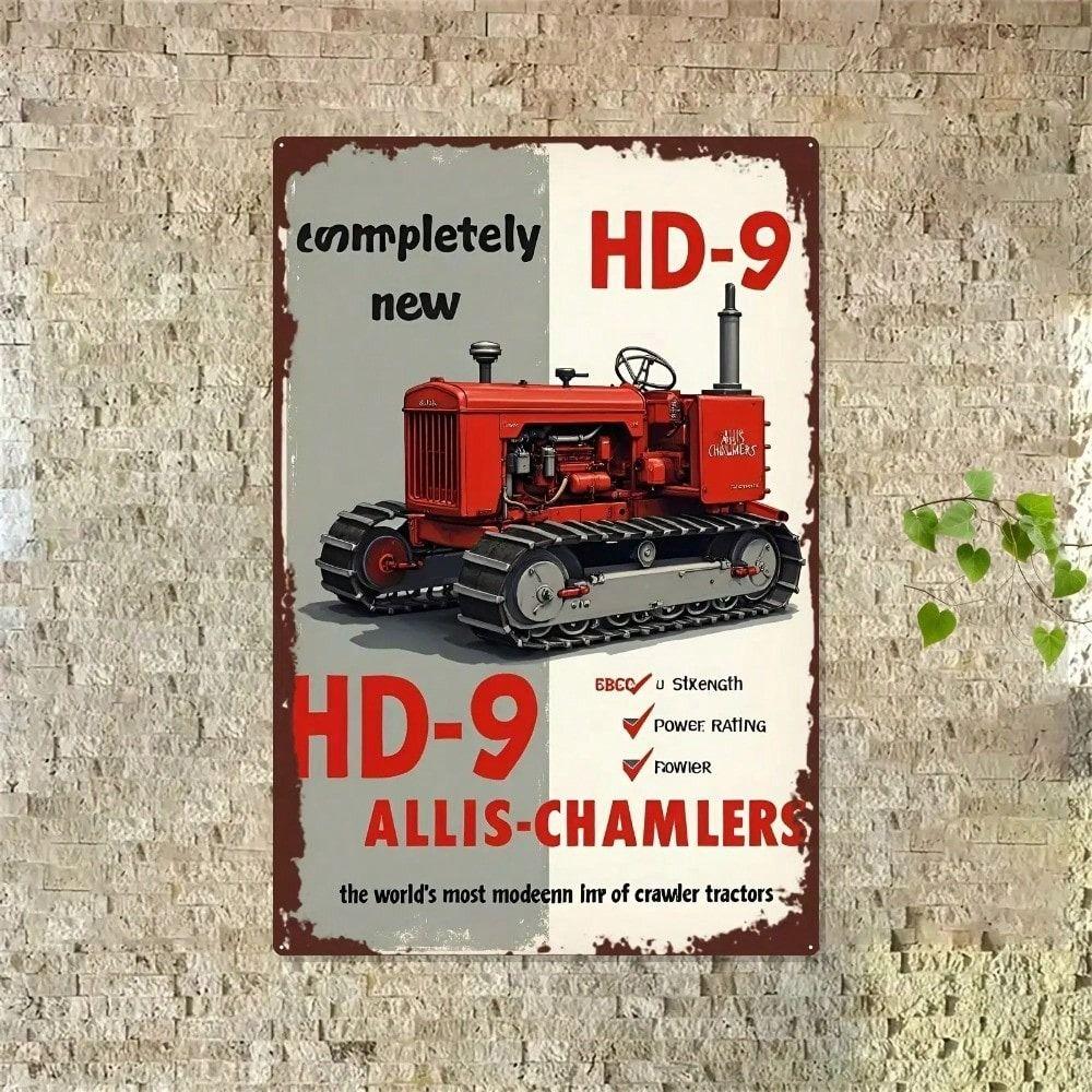 

Tin Painting 20x30cm Metal Art Decor Handmade Wall Hanging