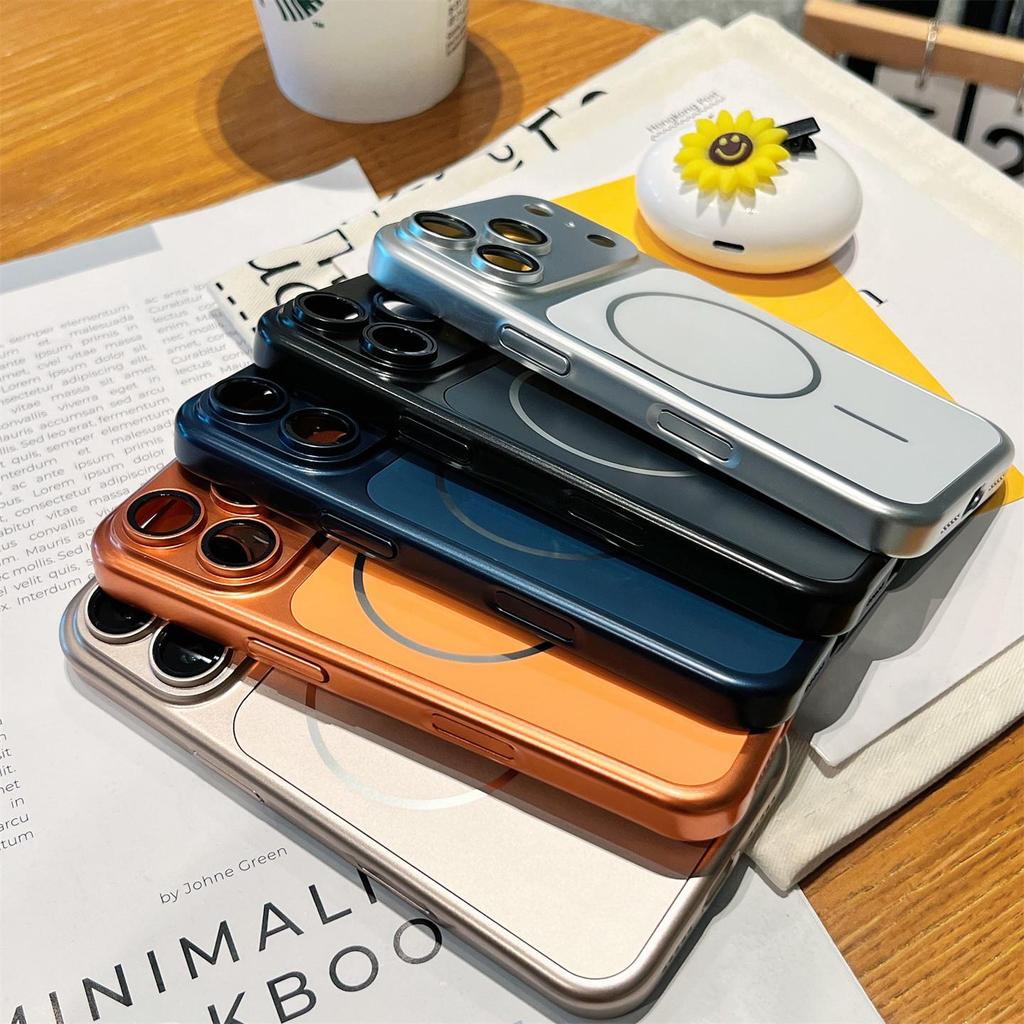 iPhone 17 Pro Max Electroplated Magnetic Case with AI Integrated Button, Fits Apple 16 Protective Model