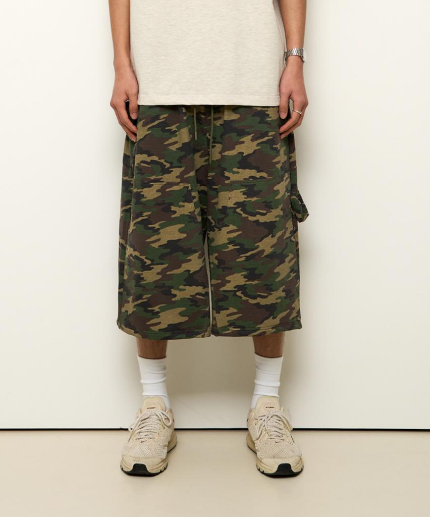 9999ARCHIVE Double Knee Sweat Bermuda Pants