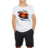 Superman Logo Kids T Shirt