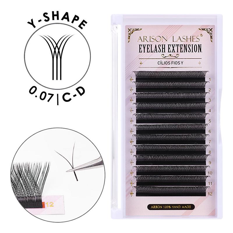 9-16Mm Mixed D Curl Independent Eyelash Extension Cluster Eyelash Soft And Natural False Eyelash