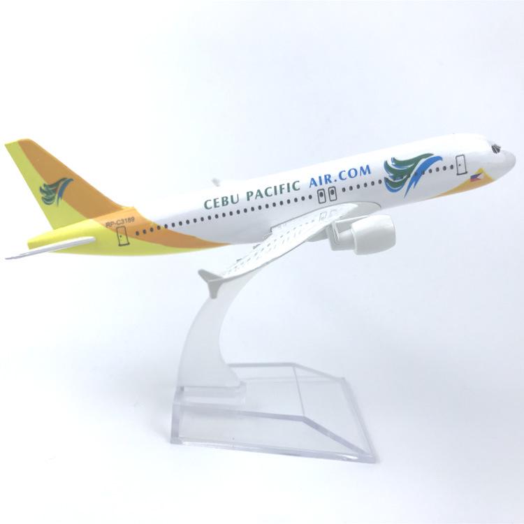 

16cm Alloy Airplane Model Philippine West Airlines Collectible With Landing Gear Children s Toy Gift