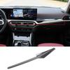 For BMW 3 Series/i3/4 Series/i4 23-24 Central Control Trim Strips, Instrument Panel Trim Strips, ABS Carbon Fiber Pattern 1pcs