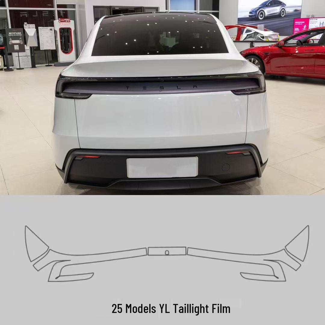 

Black Warrior Headlight & Taillight Film for Tesla Model 3 Facelift Set