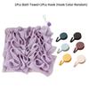 2-In-1 Bath Ball Towel Loofah With Drawstring Closure For Soap Soft Exfoliating Mesh Shower Sponge Skin Care Bathing Tool