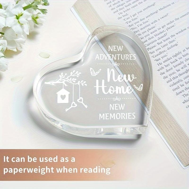 1pc, Housewarming Gift. Acrylic Small Statue Decoration, Best Gift for Home Creative- Acrylic Desktop Ornament, Four Seasons Decoration