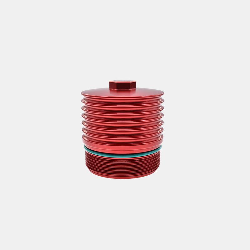 Aluminum Alloy Filter Cover for BMW N62/N73 Engine Modification