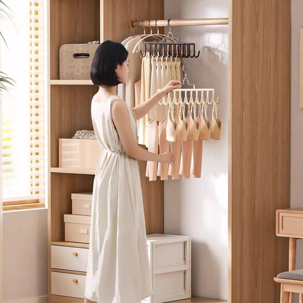 Gifts Multiple Suspender Hanger Multifunctional Hanging Dormitory Wardrobe Hanger Hook Portable Underwear Vest Storage Artifact