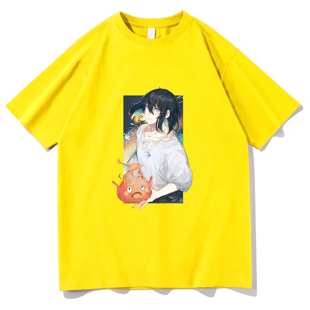 Hot Anime Unisexga T Shirt Fashion Unisex Harajuku Aesthetic Graphic Tshirt Unisex High Quality Casual Vintage Cotton Tees Shirts Tops Unisex