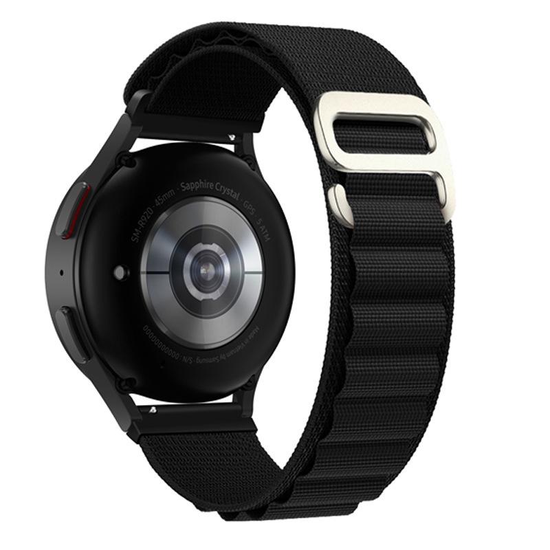Compatible with Huawei GT6/5/4 Pro and Samsung Watch7/6, 22mm Universal Alpine Nylon Loop Strap.