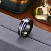 A 1pc Stylish, Versatile, Simple and Durable Titanium Steel Design Ring