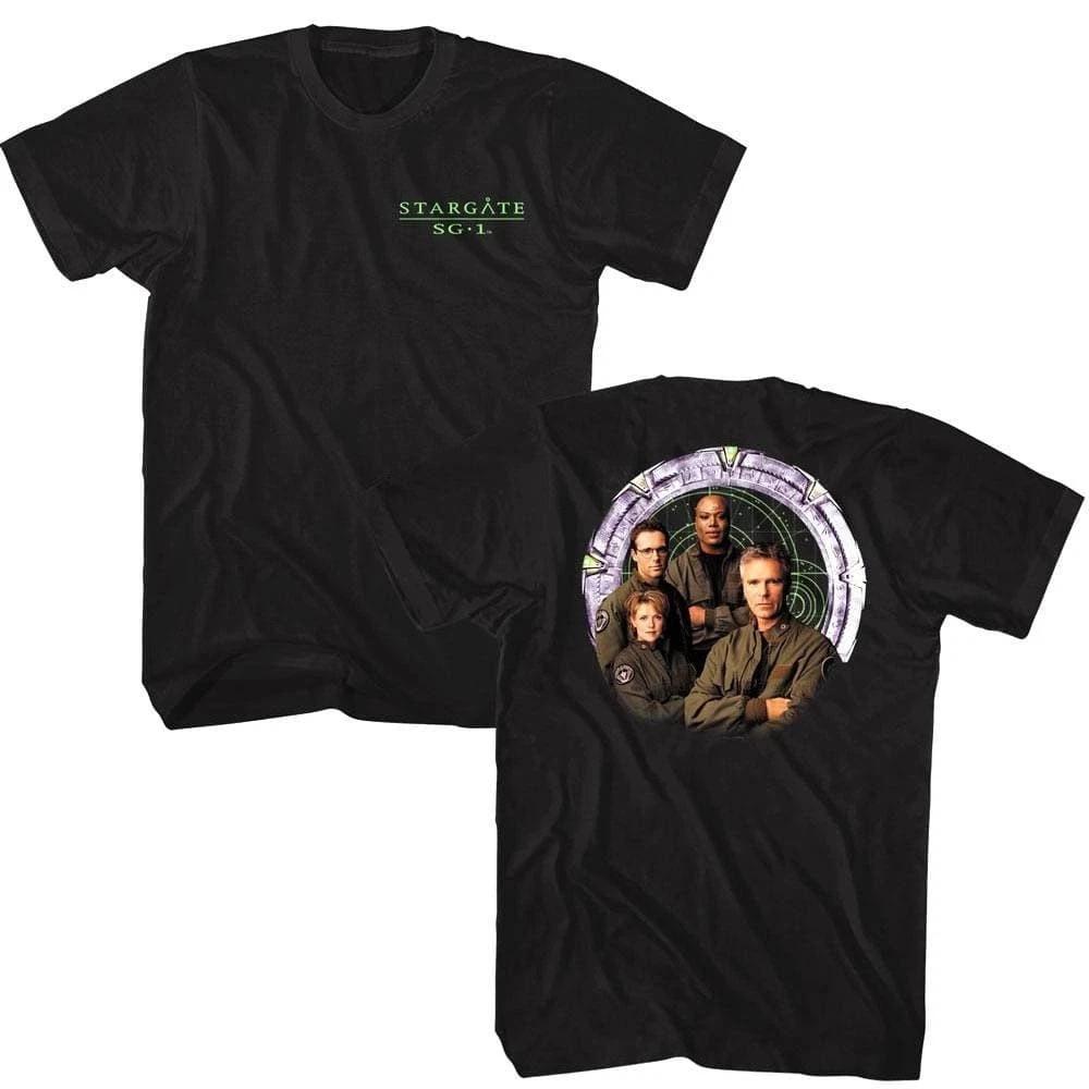 

Stargate SG-1 Colonel with Crew Men s T Shirt M