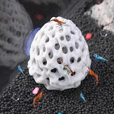 Shrimp Dome Hiding Habitat Aquarium Beta Fish Hiding Fish Tank Tunnel Shrimp Hole Aquarium Decoration Fish Tank Accessories