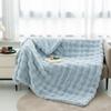 Cozy Plush Faux Rabbit Fur Blanket - All-Season Sofa or Office Nap Cover
