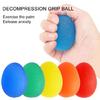 5Pcs Stress Relief Balls Hand Exercisers Stress Reliever Silicone Grip Strength Trainer Wrist Exercise Equipment