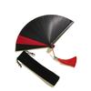 Classical Bamboo Fan Dance Fan Antique Small Dance Props Compact Folding Portable Ornament Kimono Fan Handmade Fans for Women