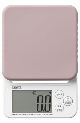 Bilancia da Cucina Tanita Rosa Unità Micro mL HOLD Bilancia da Cucina Cucina Digitale KJ-222 0.1g