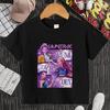 KPop Devil Hunter Cartoon Anime Children's Round Neck Fashion Casual Top Children's T-shirt