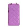Used CHANEL Shoulder Bag Matrasse lambskin Purple Phone case