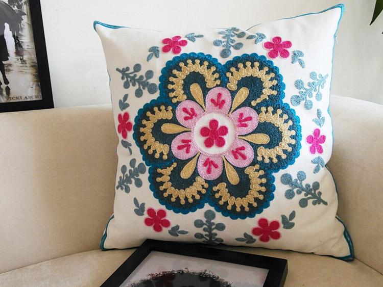 Stickerei Kissenbezug Kissen Heimdekoration Kissen Kissenbezug Sofa Dekokissen Dekoration Capa De Almofada Cojines Coussin