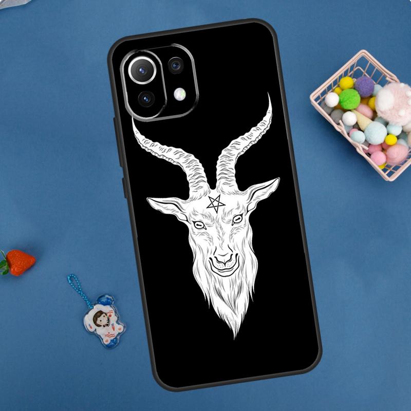 Goat Head Satan Case For Xiaomi 15 Ultra 13 14 11T 12T 13T 14T Pro POCO X7 Pro F5 F6 M6 X3 X5 X6 Pro Coque