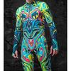 3D Digitaltrykk Sceneopptreden Kostymer Voksne Halloween-arrangementer Karneval Temafest Cosplay Antrekk Latespill Jumpsuit