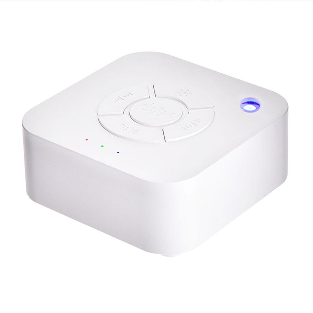 מכונת רעש לבן נטענת USB כיבוי אוטומטי מכונת קול לשינה לשינה הרפיה לתינוק מבוגר משרד נסיעות