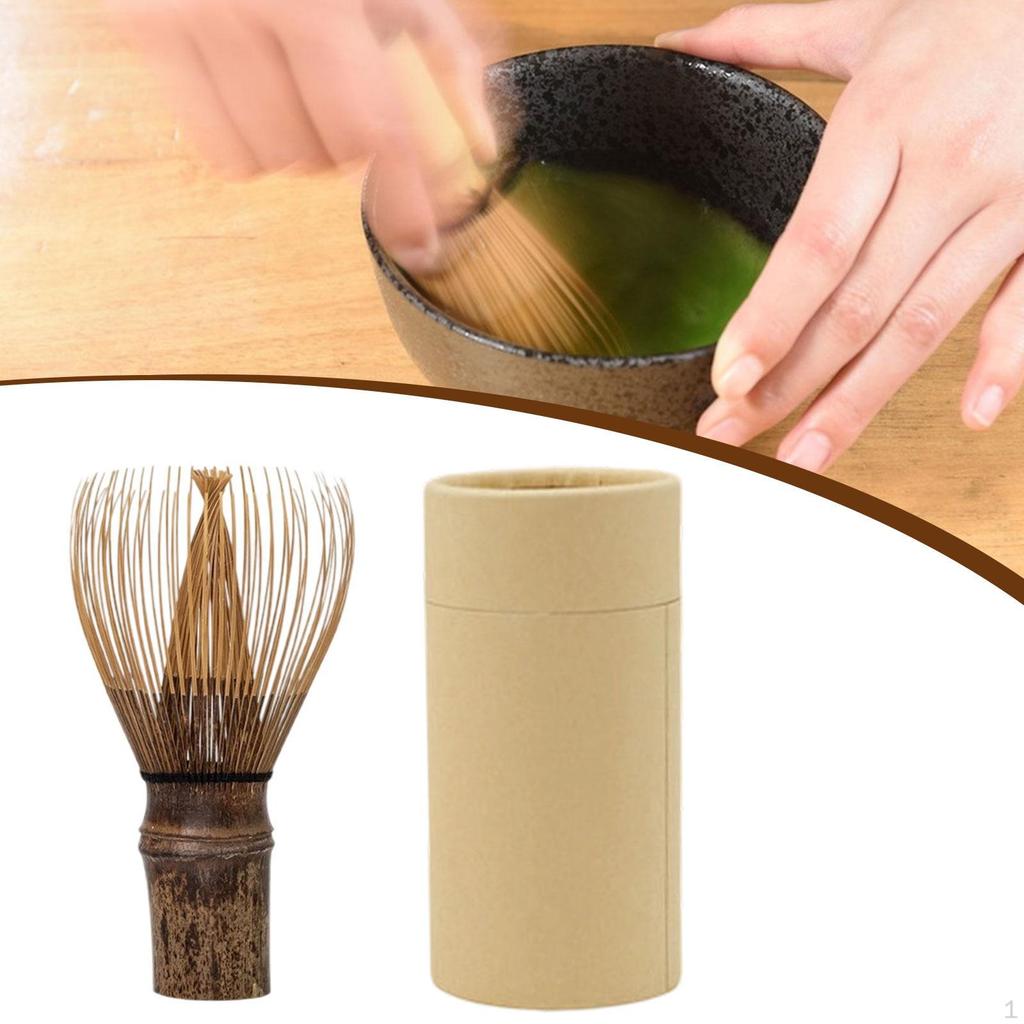 Bambus Matcha Visp Chasen for å blande pulver i te-tilberedning