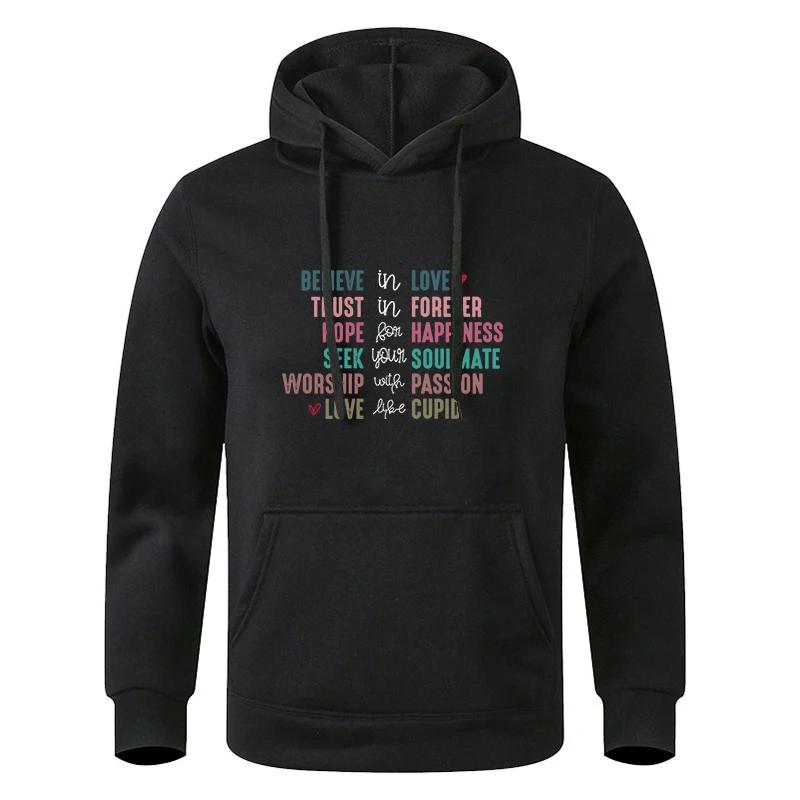 

Printed Long Sleeve Autumn Teens Black Gray Hooded Sweatshirt Sportswear Hoodie 3XL