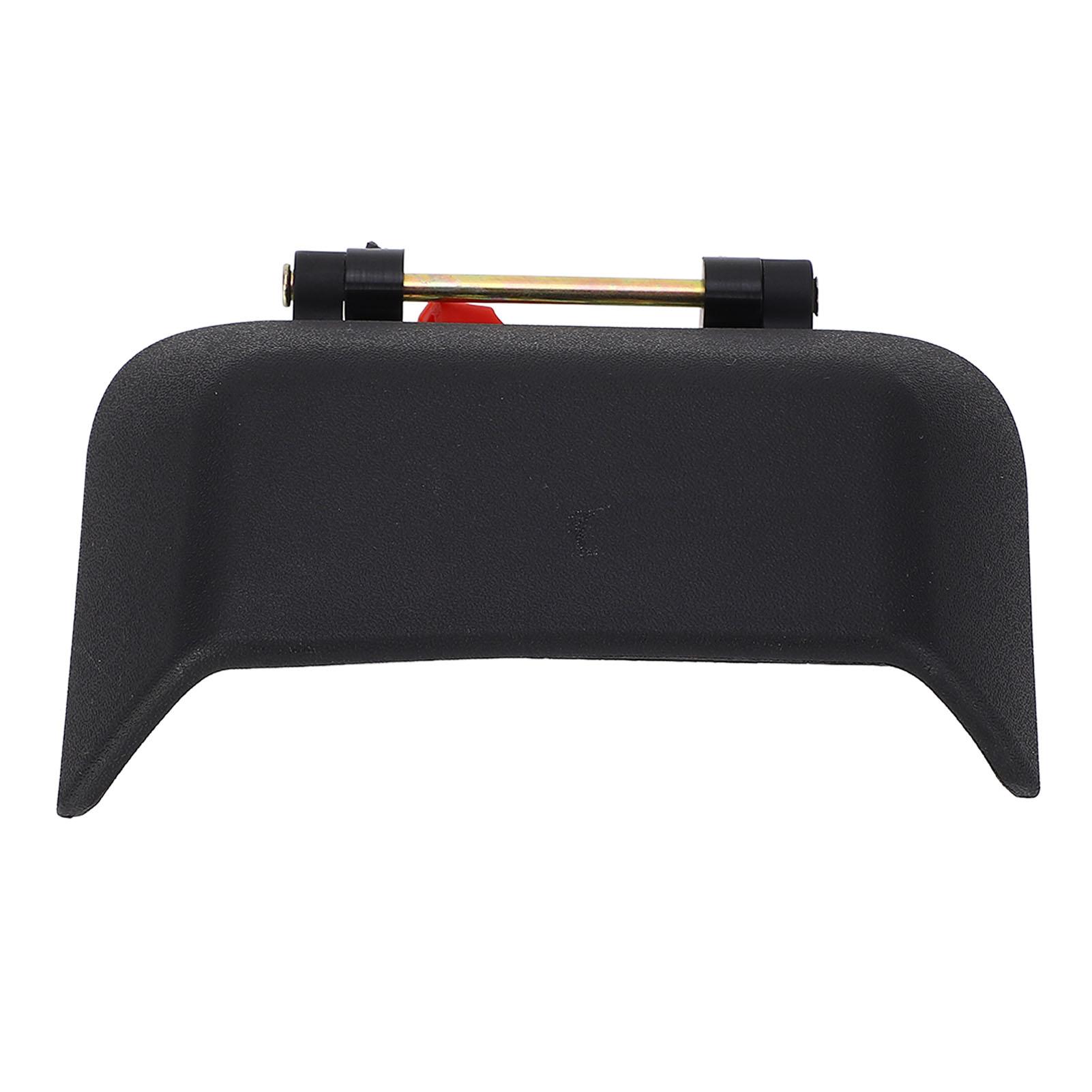 Exterior Door Handle Stylish Comfortable Grip Flexible Response Outside Door Pull Handle Black for Vehicle left