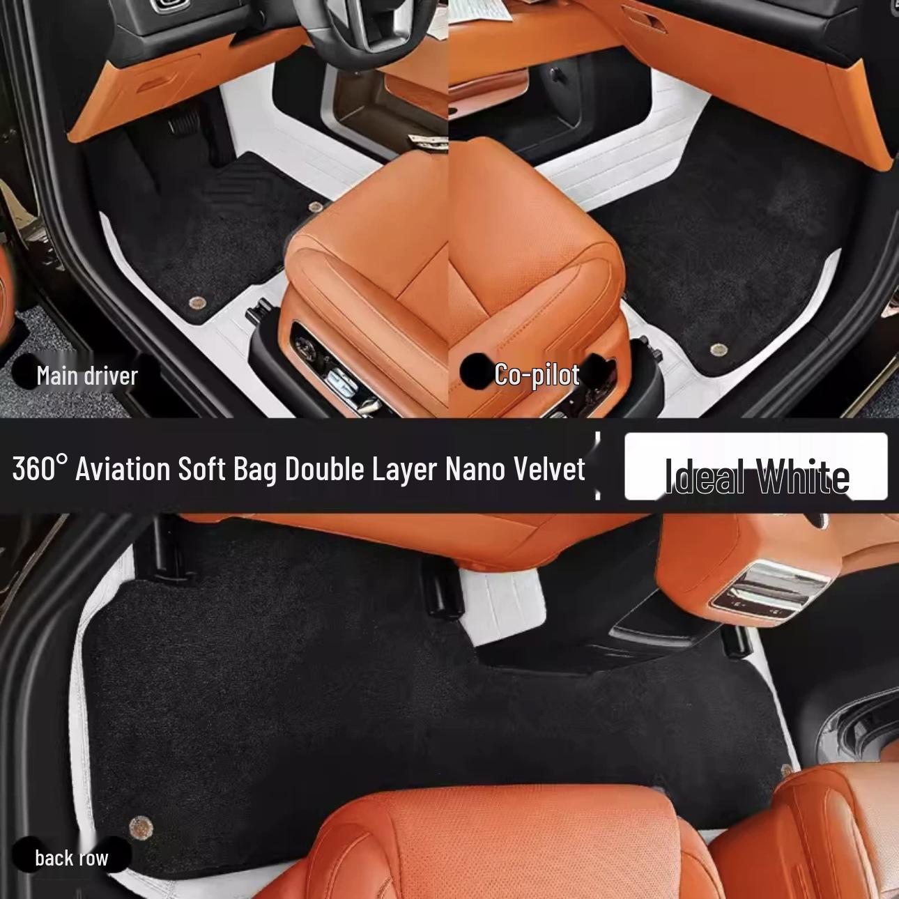 

Ideal i6-9ONE 360° Soft Wrap Dedicated Car Floor Mats Driver & Passenger