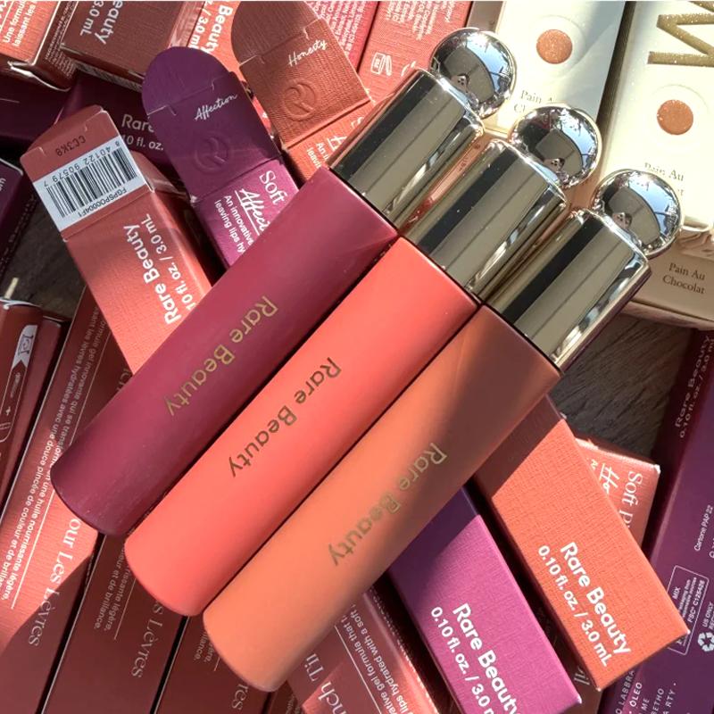 Rare Beauty Selena Liquid Lipstick Long Lasting Make Up for Women Beauty Cosmetics Matte Lip Gloss Waterproof Happy Hope Honesty