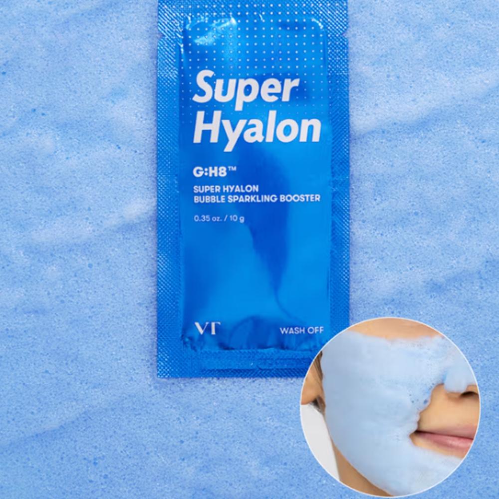 VT DAISO Sparkling Booster 10g X 4ea (Super Hyalon Bubble, Cica Bubble, Progloss Bubble)