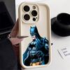 S-Supermans B-Batmans Phone Case For iPhone 17E 11 12 13 14 15 16 17 Pro Max Fundas 17 Air Plus 16e 13 Mini Silicone Back Cover